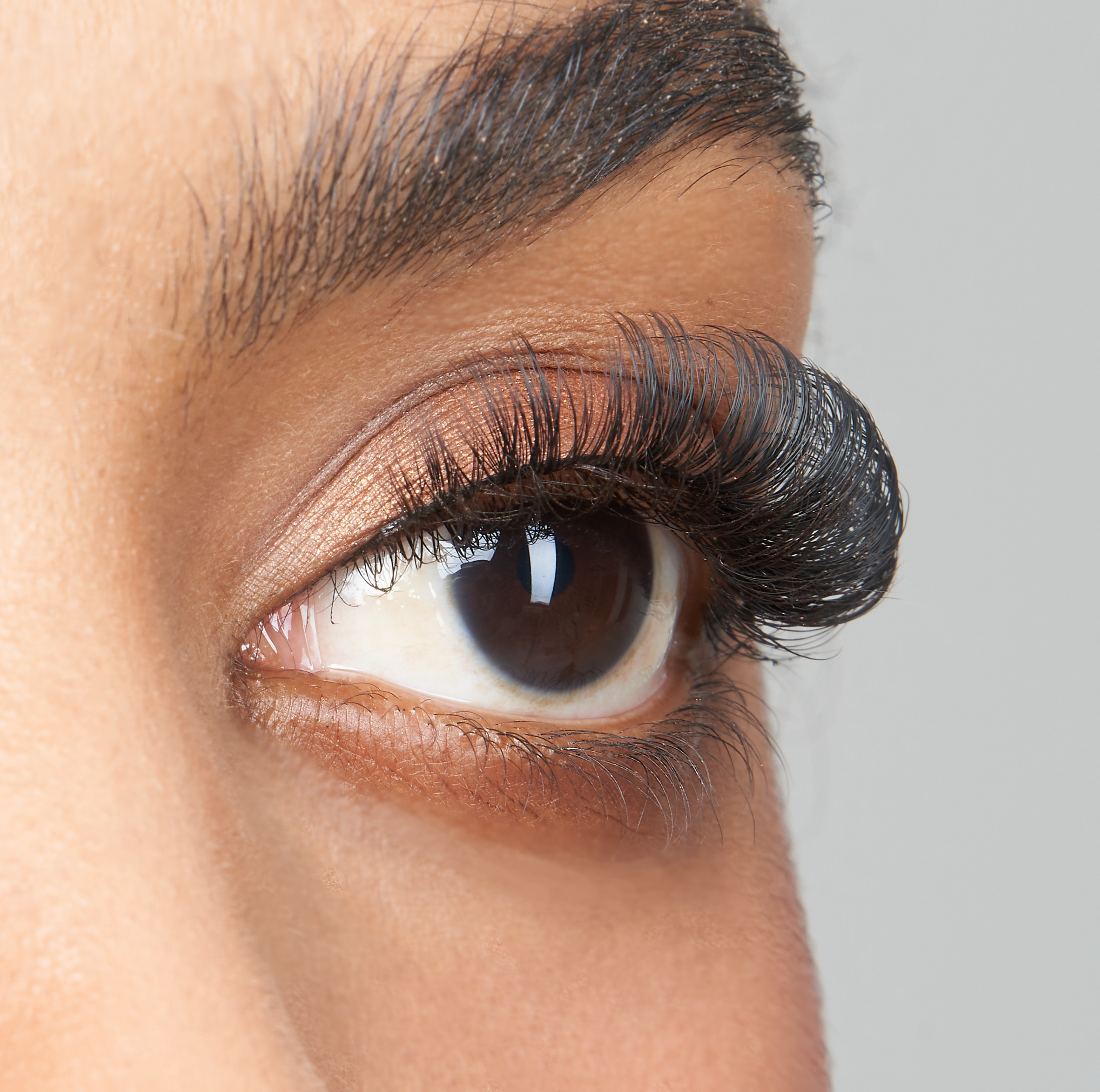 The One the best false eyelashes for all eye shapes, left side