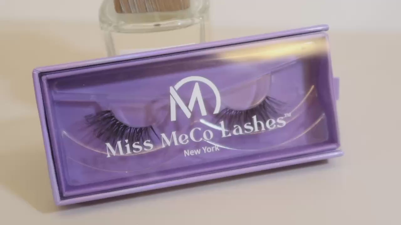 Miss MeCo Lashes- Half Lash- Sheer Band Lash